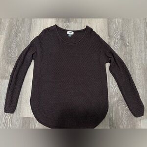 Old Navy Knit Sweater- Brown